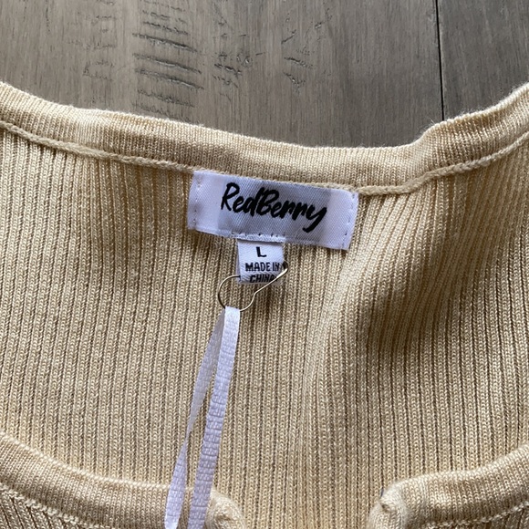 Verge Girl Open Front Tie Top - Picture 4 of 5